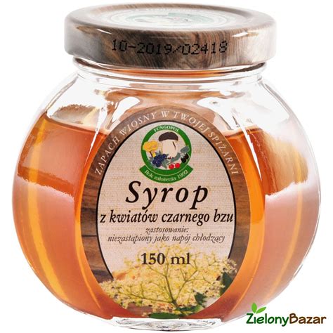 Syrop Z Kwiatu Bzu Czarnego Syropy