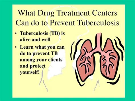 Ppt What Drug Treatment Centers Can Do To Prevent Tuberculosis