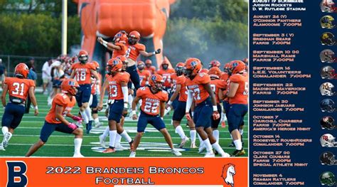 Brandeis High School San Antonio Tx Varsity Football