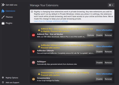 Firefox disabled all add-ons | TechPowerUp Forums 