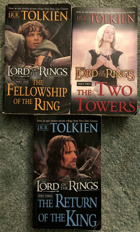 Lord Of The Rings Book Cover Series