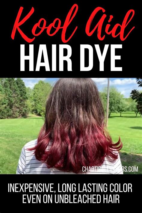 Kool Aid Hair Dye How To Get Bright Colors For Just Pennies Artofit