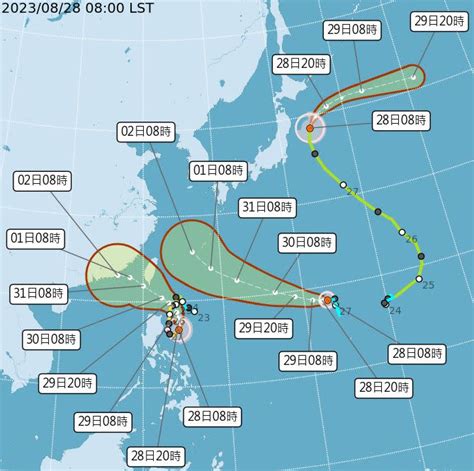 蘇拉進逼南部！海葵恐變「偏大型颱風」擾北部 氣象局不排除藤原效應