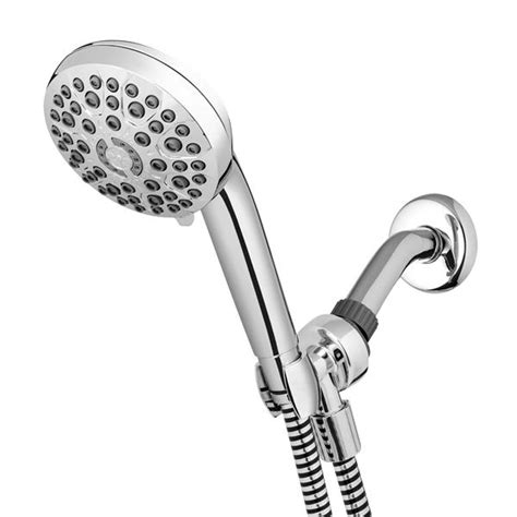 Chrome Hand Held Shower Head With Powerpulse Massage Xsp 753e