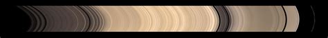 A Full Sweep Of Saturns Rings Unlabeled Nasa Science