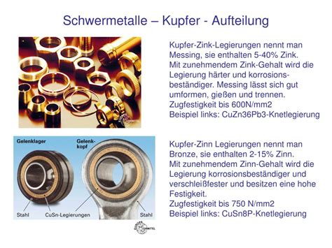 PPT Vorlesung Stoffwandlungssysteme 5 Nichteisenmetalle Schwer Und