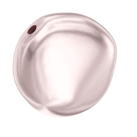 Baroque nacrée PureCrystal 5842 perle irrégulière 10 mm Rosaline Pearl