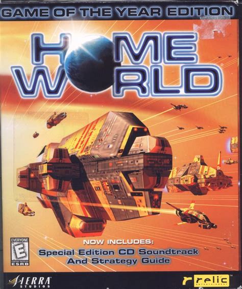 Homeworld Game Of The Year Edition 2000 Windows Box Cover Art