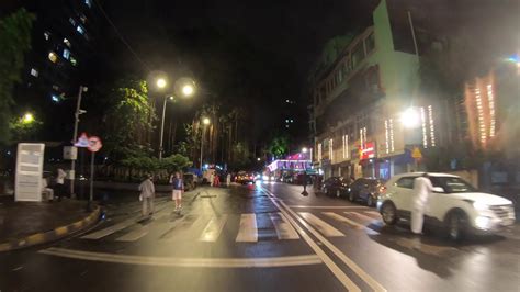 4k Night Drive On Malabar Hills Serpentine Streets Mumbai India