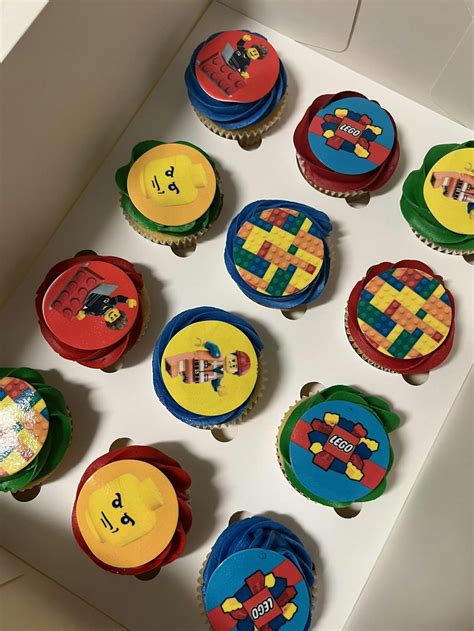 Lego Cupcake Toppers Itty Bitty Cake Toppers