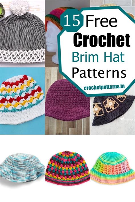 15 Crochet Brim Hat Patterns For All Weathers