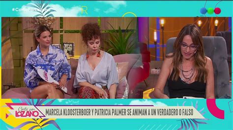 Marcela Kloosterboer Y Patricia Palmer En El Div N De Vero Entrevista