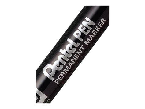 Pentel N60 Marker Chisel Point Permanent Black Winc