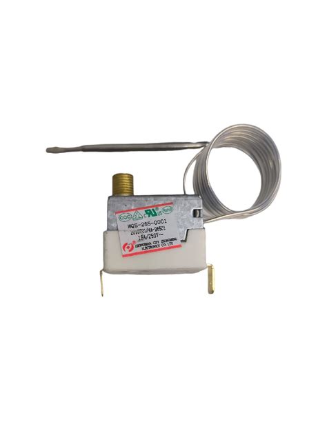 Termostato de seguridad 265ºC WQS 265 001 16a 250V Bulbo 70mm Capilar