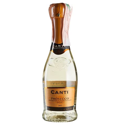 Вино ігристе Canti Prosecco Millesimato, біле, екстра-сухе, 11%, 0,2 л ...
