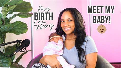 My Birth Story Natural And Unmedicated Fast Labor And Delivery Youtube