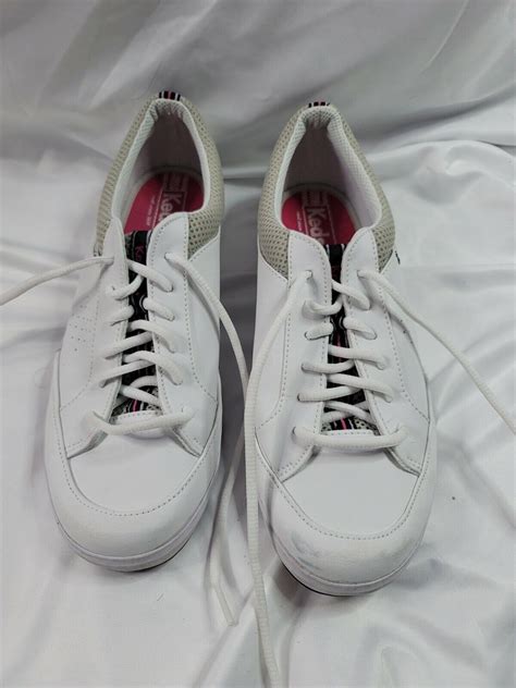 Keds White Leather Sneakers Womens 10 Comfort EUC - Gem