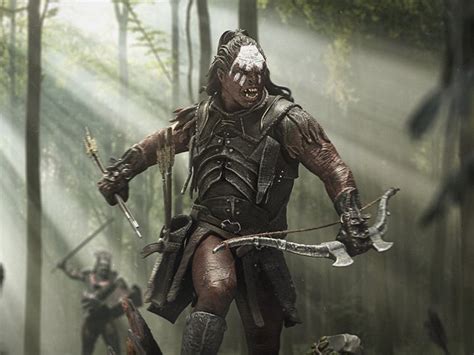 The Lord of the Rings Lurtz, Uruk-Hai Leader 1/10 Art Scale Limited ...