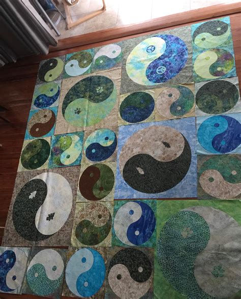 Playing With The Layout For My Yin Yang Queen Size Quilt R Quilting