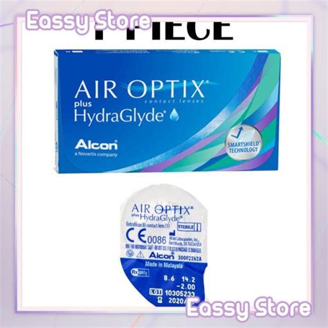 Piece Alcon Air Optix Plus Hydraglyde Monthly Silicone Hydrogel