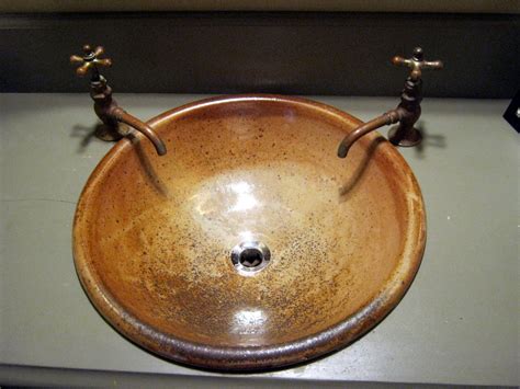 Handmade Pottery Sink For Your Bathroom Remodeling Project