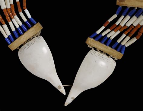 Outstanding Naga Bead And Shell Necklace Michael Backman Ltd