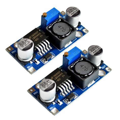 Lm S Dc Dc Step Down Adjustable Power Supply Module Pack Of