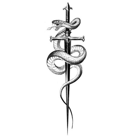 Snake Dagger Tattoo Artofit