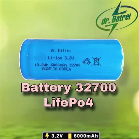 Jual Batre Baterai Battery Lithium Li Ion IFR LifePo4 32700 3 2v