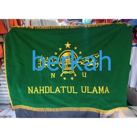 Jual Bendera Pataka Nadhatul Ulama N U Ukuran X Bahan Beludru