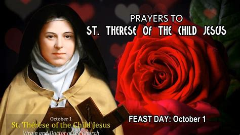 St Therese Of Lisieux Novena Rose Prayer At Will Chavez Blog