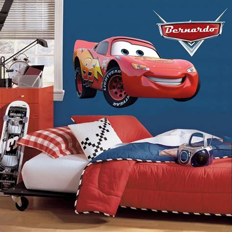 Adesivo Decorativo De Parede Carros Mcqueen Infantil Elo