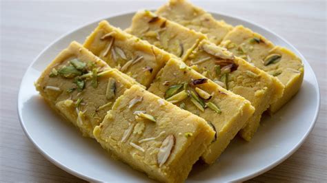 Besan Milk Cake 15 मनट म बनए बसन क सवदषट मठई Easy