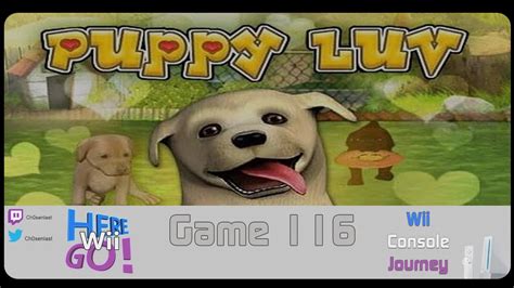 Puppy Luv Game 116 Here Wii Go Wii Console Journey Youtube