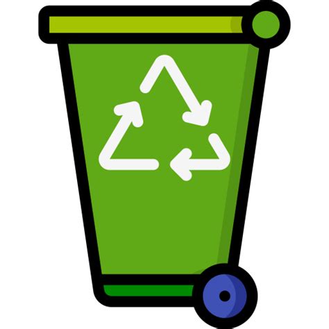 Recycling Bin Basic Miscellany Lineal Color Icon