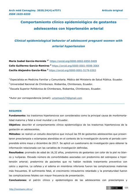 PDF Comportamiento clínico epidemiológico de gestantes DOKUMEN TIPS