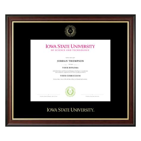 Diploma Frames Isu Book Store