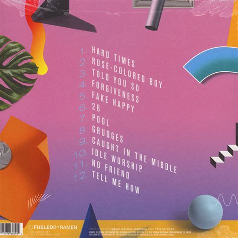 Paramore After Laughter Vinyl Lp 2017 Eu Original Hhv