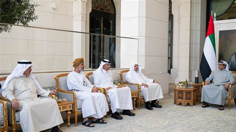 Mansour Bin Zayed Receives GCC Secretary General