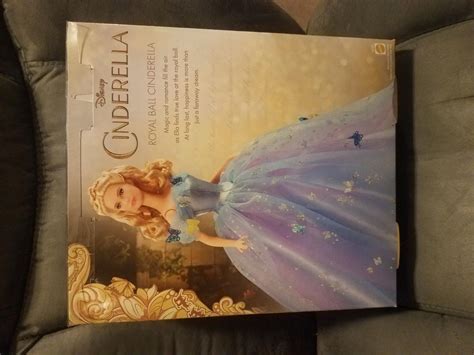 Mattel Live Action Disney Cinderella Royal Ball Barbie Doll Cgt56 2014 Mis 1964240178