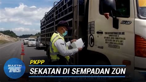 Pkpp Polis Laksana Sekatan Jalan Raya Di Sempadan Zon Youtube