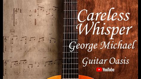 Careless Whisper George Michael Guitar Solo Guitar Tab Tutorial