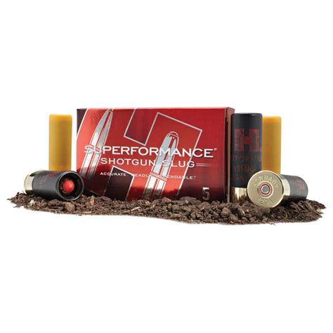 5 Rounds Of Hornady Superperformance 12 Gauge 2 34 Shotgun Slugs