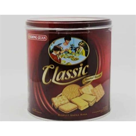 Jual Khong Guan Classic Assorted Biscuit Gr Kaleng Promo