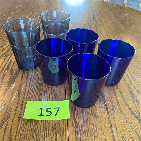 Blue Tumblers Glass