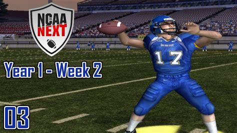 NCAA Football 06 Next Mod San Jose State Dynasty Year 1 Week 2 Vs