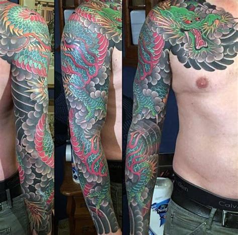 Japanese Sleeve Tattoos For Men Masculine Design Ideas