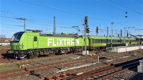 Flixtrain Videos Mit Den Baureihen 193 Vectron Br 182 Taurus Und