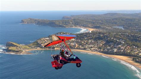 Microlight Aircraft Training Instructional Flight