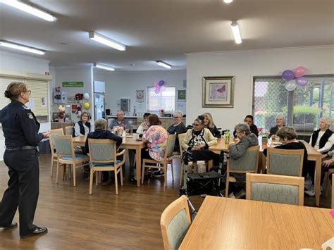 Leading Constable Inspires Melton Seniors Ingenia Gardens